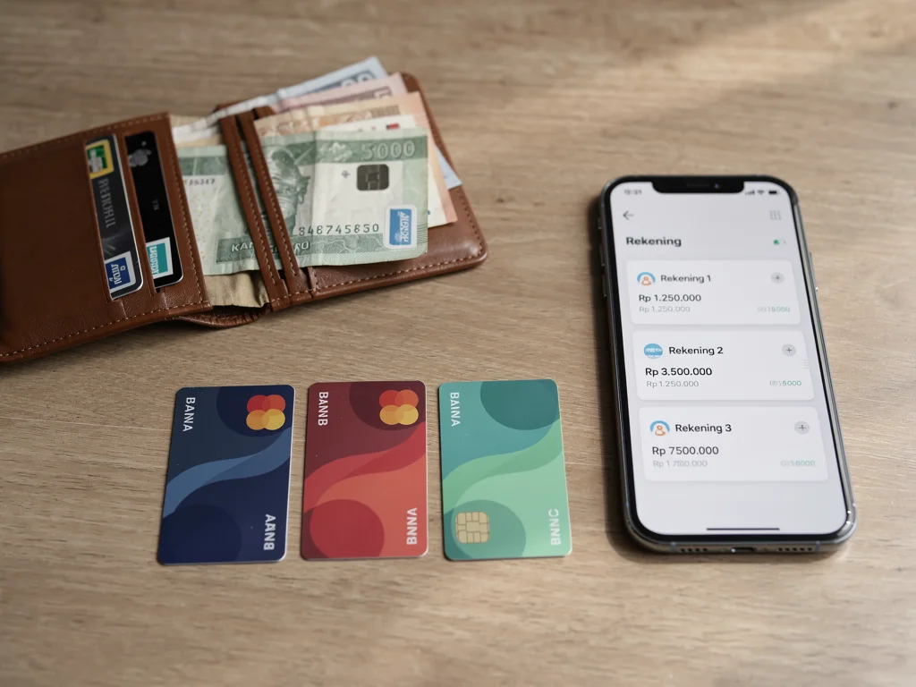 Cara Membagi Pendapatan & Pengeluaran Lewat Beberapa Bank Pilihan